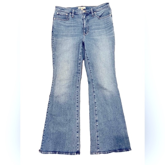 Madewell Skinny Flare Jeans in Fairson Wash Size 31 - Picture 1 of 15